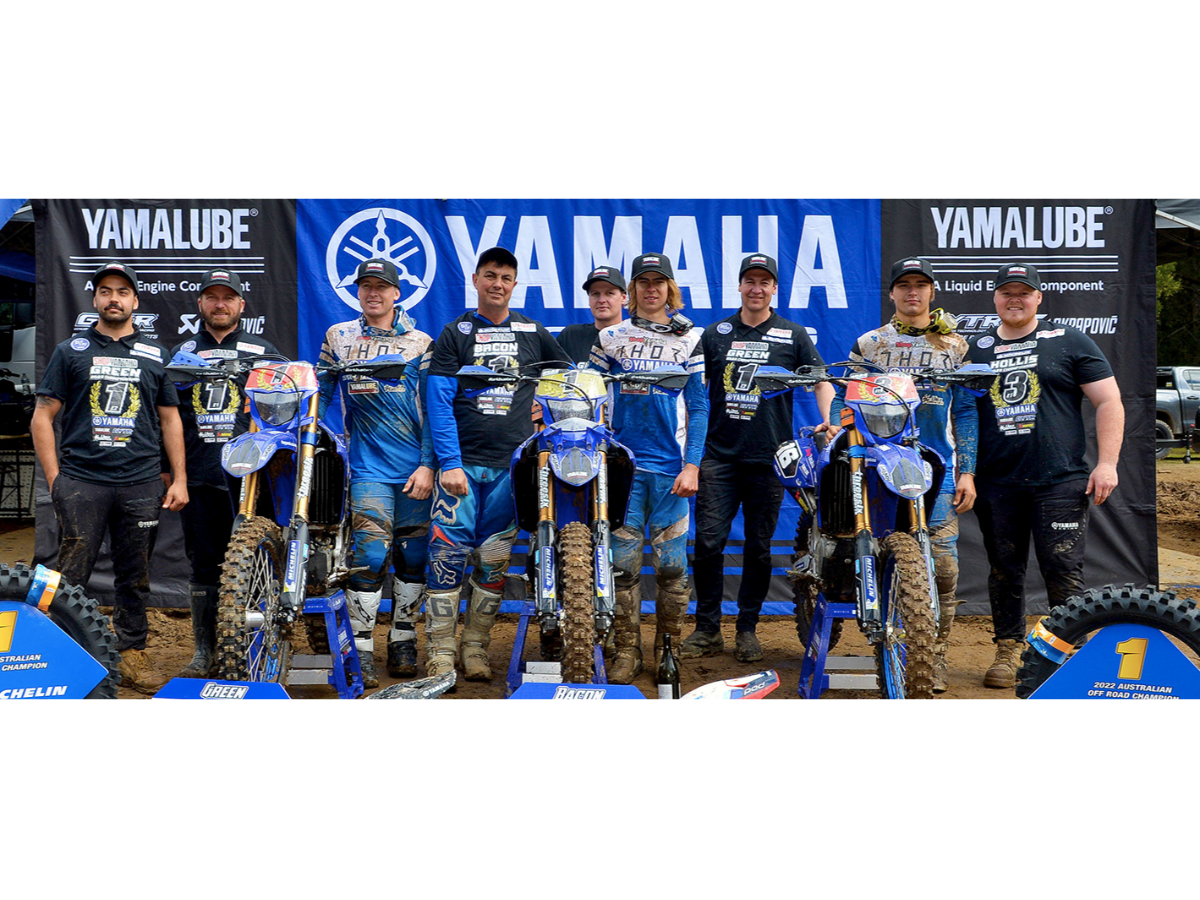 ShopYamaha Off Road Claim Multiple AORC Crowns Gas Imports