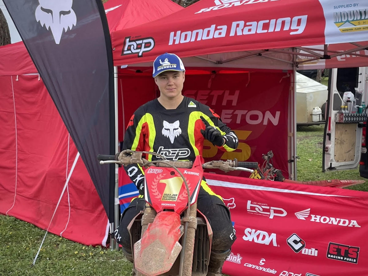 Defiant Shackleton adds a State MX Title to 2023